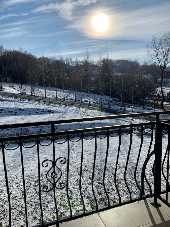 Willa Beskidzka Myślenice Exteriör bild